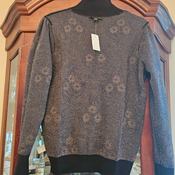 NWT Ann Taylor Floral Sweater - Picture 6 of 11